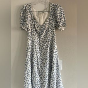 Long floral dress